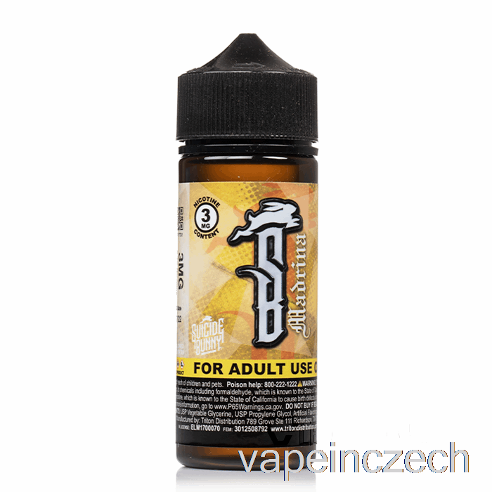 Madrina - Sebevražedný Králíček - 120ml 0mg Vape Pero